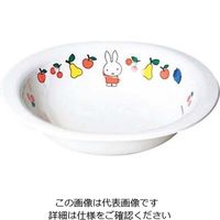 関東プラスチック工業 メラミン 子供食器 ミッフィーフルーツシリーズ フルーツボール Mー1303FR 61-6838-65 1個（直送品）