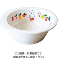 関東プラスチック工業 メラミン 子供食器 ミッフィーフルーツシリーズ ボール13 Mー563FR 61-6838-66 1個（直送品）
