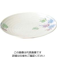 エンテック（ENTEC） メラミン和食器 すみれ 丸皿 61-6833