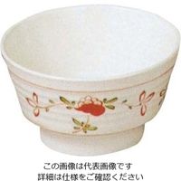 エンテック メラミン和食器 赤絵 湯呑み AKー7 61-6834-34 1個（直送品）
