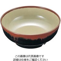 エンテック メラミン和食器 長次郎窯 丼 ANー72 大 G内若草 61-6835-42 1個（直送品）