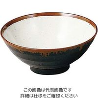 エンテック メラミン和食器 長次郎窯 小丼 ANー63 W内白 61-6835-65 1個（直送品）