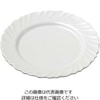 エンテック メラミン食器 ドレープ ミート皿 DPー13 61-6835-80 1個（直送品）