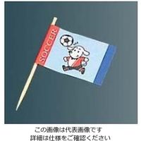 大黒工業 ランチ旗(200本入)サッカー 61-6836-69 1組(200本)（直送品）