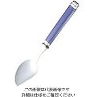 アズワン 18-8 ルーブル ケーキスプーン ブルー 1個 61-7629-36（直送品）