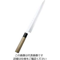實光 堺實光 紋鍛(青二鋼)刺身(柳刃)33cm 61-7873-83 1個（直送品）