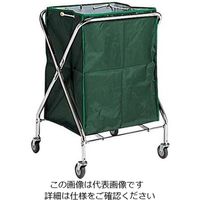江部松商事 BM ダストカー 袋付(折りたたみ式)大 緑 236L 61-7955-33 1個（直送品）