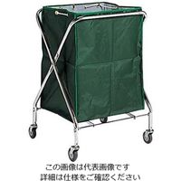 江部松商事 BM ダストカー 袋付(折りたたみ式)小 緑 132L 61-7955-41 1個（直送品）