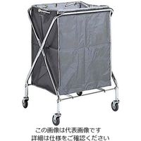 江部松商事 BM ダストカー 袋付(折りたたみ式)小 灰 132L 61-7955-44 1個（直送品）