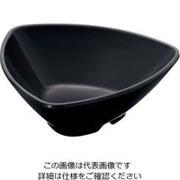 江部松商事 メラミン 三角小鉢 KDー302 ブラック 61-7995-06 1個（直送品）