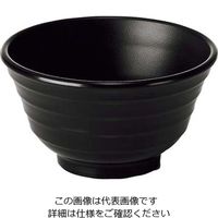 江部松商事 メラミン 多用丼 黒 766ーB 61-7994-67 1個（直送品）