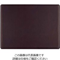 シンビ 本革 デスクマット SSー7 ブラウン 小 61-8011-04 1個（直送品）