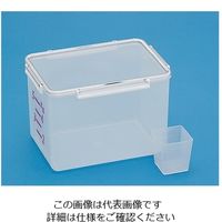蝶プラ工業 米びつ 5kg 222215 1個 61-8560-33（直送品）