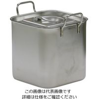 杉山工業 18ー8 角型ベインマリーポットフタ付手付 3.5L SH-3050 1個 62-2336-15（直送品）