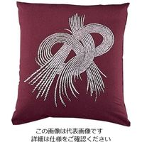 遠藤商事 綿 座布団IT 結び181 赤 460×460 セット 62-6306-82 1個（直送品）