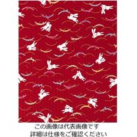 遠藤商事 綿 座布団HY ウサギ51052 赤 カバーのみ
