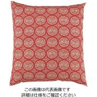 遠藤商事 綿 座布団HY 正倉院51083 赤 460×460 カバーのみ 62-6307-36 1個（直送品）