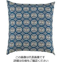 遠藤商事 綿 座布団HY 正倉院51083 青 550×510 カバーのみ 62-6307-43 1個（直送品）