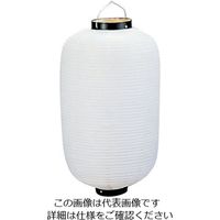 アズワン ビニール提灯長型 《25号》 白ベタ b426 62-6320-92 1個（直送品）