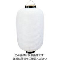 アズワン ビニール提灯長型 《30号》 白ベタ b431 62-6320-94 1個（直送品）
