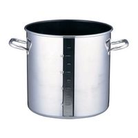 遠藤商事 SAパワー・デンジ アルファ 寸胴鍋 48cm(蓋無)目盛付 62-6330-32 1個（直送品）