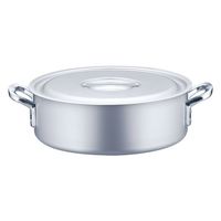 遠藤商事 TKG アルミニウム 外輪鍋 33cm 62-6337-98 1個（直送品）