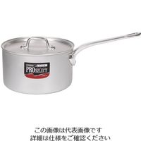 遠藤商事 アルミ プロセレクト 片手鍋(目盛付) 24cm 62-6339-15 1個（直送品）