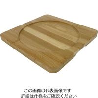 イシガキ産業 鉄鋳物 スキレット丸型用敷き板 4060 13.5×13.5 1個 62-6350-16（直送品）