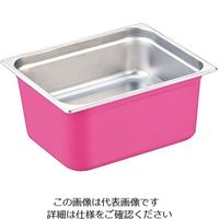 遠藤商事 カラーGNパン 2/3 150mm ピンク 62-6362-93 1個（直送品）