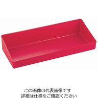 アズワン PPフライボックス 朱赤 62-6373-73 1個（直送品）