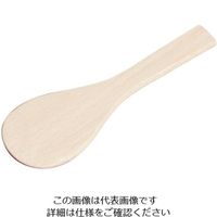 タカハシ産業 木製 丸スパテル(ブナ) 24cm 62-6383-01 1個（直送品）
