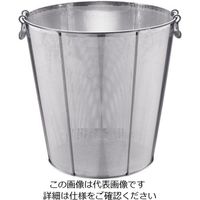 三宝産業 パンチング深型揚げざる 補強付 48cm 62-6400-79 1個（直送品）