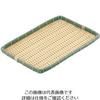 トーダイ PP 竹 角型 浅ざる 45型 62-6403-06 1個（直送品）