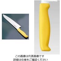 遠藤商事 エコクリーン トウジロウ カラー牛刀 30cmイエロー E-149Y 1個 62-6418-01（直送品）
