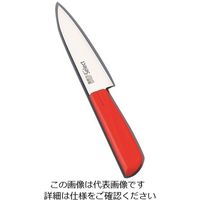 遠藤商事 カラーセレクト ペティーナイフ(両刃) 3011ーRD 12cm レッド 62-6419-71 1個（直送品）