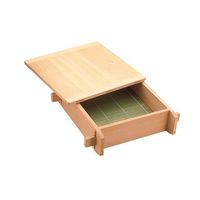 遠藤商事 木製 角セイロ 関東型(サワラ材) 36cm 62-6441-32 1個（直送品）