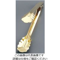 遠藤商事 SA18ー0万能トング(金メッキ付) ミニ 62-6459-44 1個（直送品）