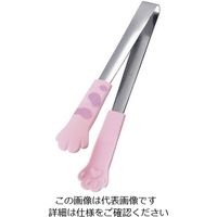 田辺金具 18ー0ちびにゃんこトング たま 桃 2556 62-6461-46 1個