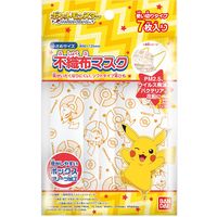 バンダイ こども不織布マスク ポケットモンスター 7枚入 4549660374978 1個(7枚)（直送品）