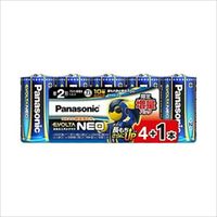 パナソニック パナソニック エボルタネオ 乾電池 増量パック 単2形 4+1本パック 4549980208823 1個(5本)（直送品）