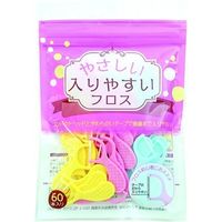 ライフレンジ やさしい入りやすいフロス 3-09 4560292163280 1個(60本)（直送品）