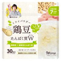 ビタットジャパン ミライパウダー 鶏豆 4562384608952 1個(45G)（直送品）