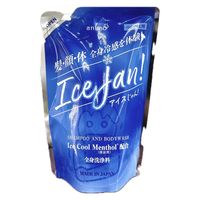 ロケット石鹸 全身洗浄料ICEじゃん詰替用 4571113802158 1個(350ML)（直送品）