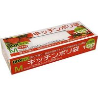 ハウスホールドジャパン KB12 保存用 BOXポリ袋 4580287320641 1個(100枚)（直送品）