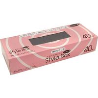 ハウスホールドジャパン KB04 BOX サニタリー黒 4580287320627 1個(40枚)（直送品）