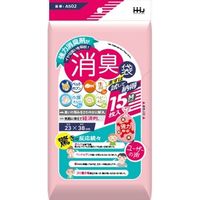 ハウスホールドジャパン AS02 消臭袋Mサイズピンク 15枚 4580287321495 1個(15枚)（直送品）