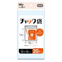 ハウスホールドジャパン CEー1 吊下チャック袋100×140×0.04 4580287322973 1個(20枚)（直送品）