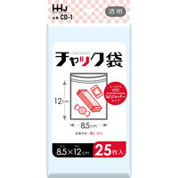 ハウスホールドジャパン CDー1 吊下チャック袋85×120×0.04 4580287322966 1個(25枚)（直送品）