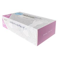 錦尚金 ゆうゆうグローブニトリルフィットグローブホワイトＳ 4582559941660 1個(100枚)（直送品）