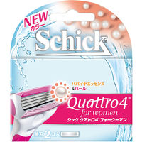 シック・ジャパン シック クアトロ4フォーウーマン カミソリ替刃（2コ入） 4891228302795 1パック(2個入)（直送品）